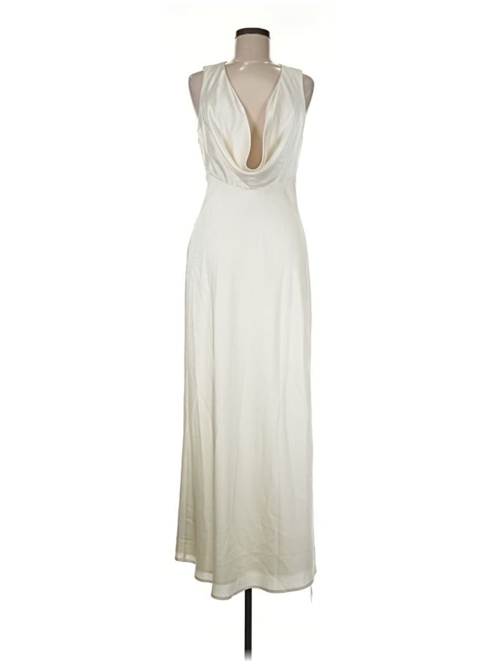 Abercrombie Plunge Cowl Back Maxi Dress - Picture 3 of 7